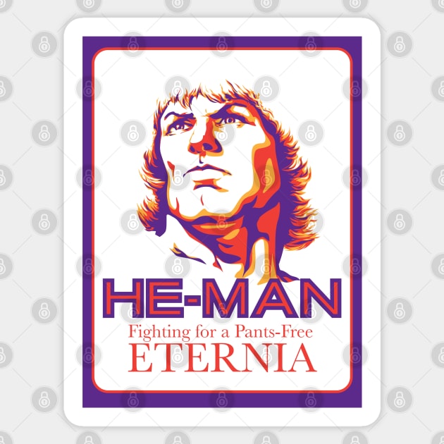 He-Man Sticker by MunkeeWear